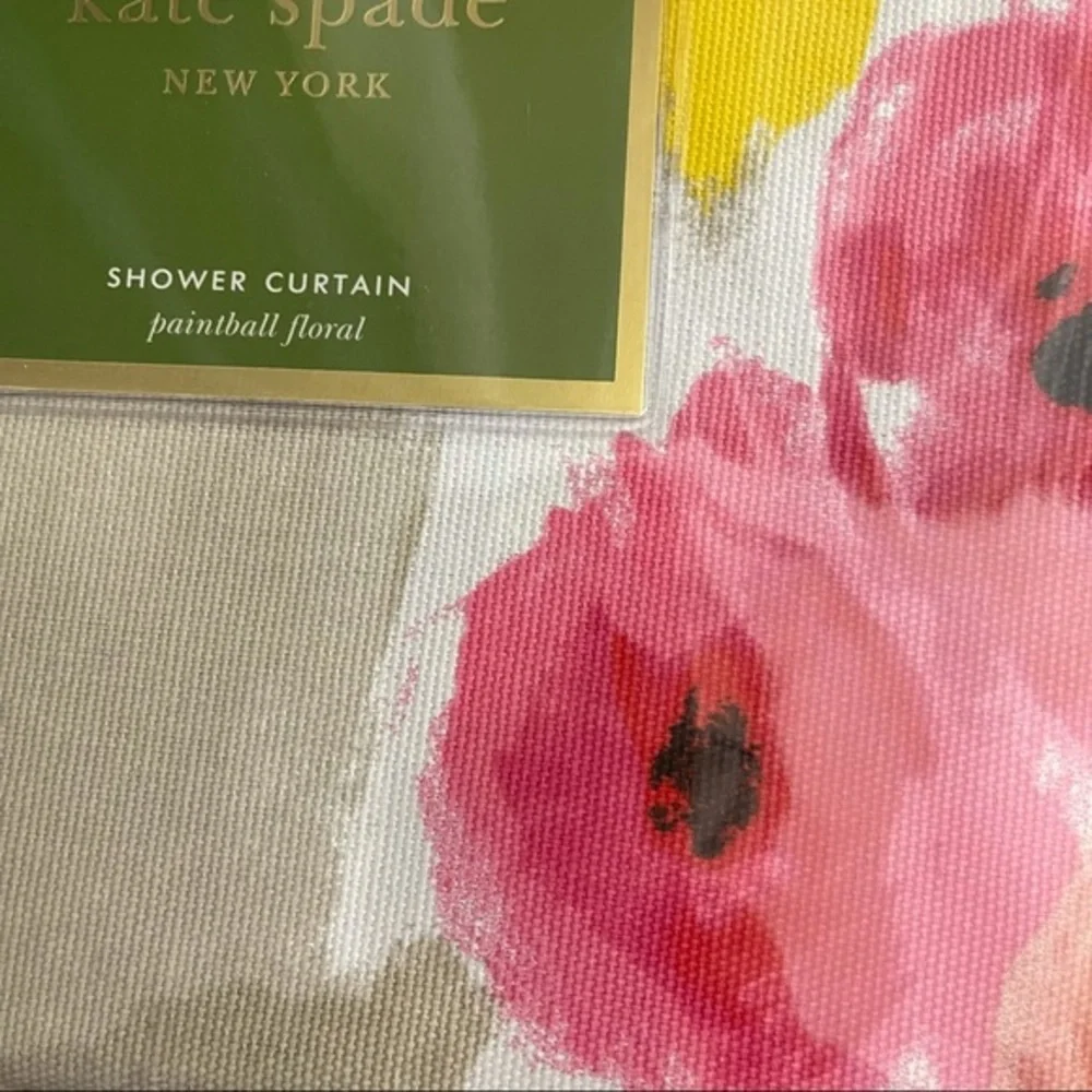 Kate Spade New York Paintball Shower Curtain